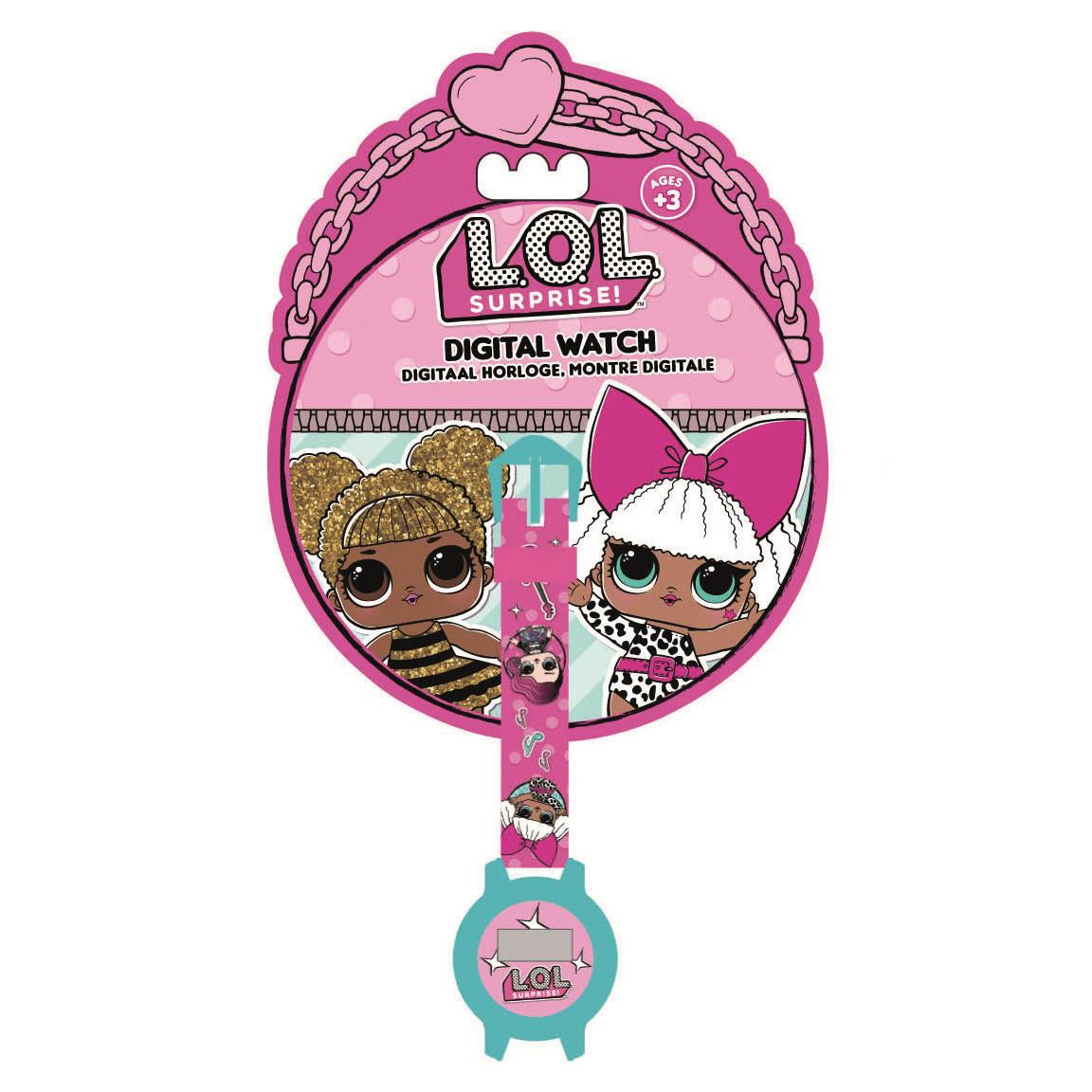 RELOJ DIGITAL LOL SURPRISE