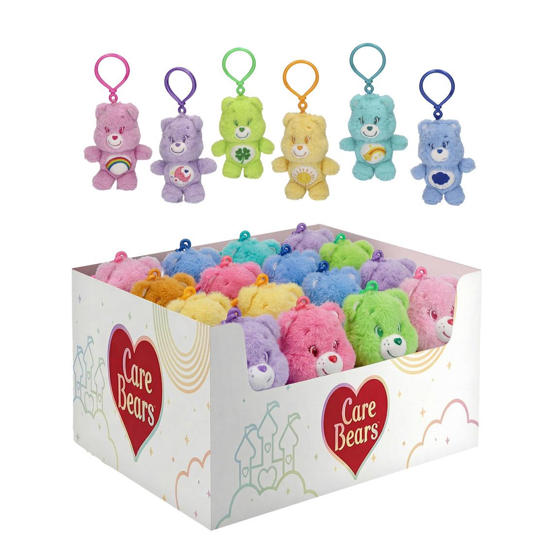 BAG CLIP 16 PIEZAS CARE BEARS