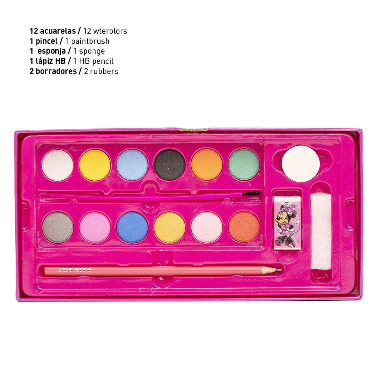 SET COLOREABLE MALETIN MINNIE