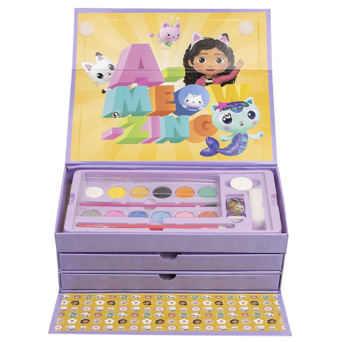 SET COLOREABLE MALETIN GABBYS DOLLHOUSE