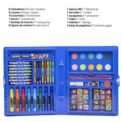 SET COLOREABLE CAJA SONIC PRIME