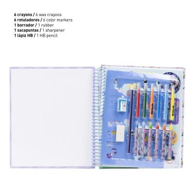 ALBUM ACTIVIDADES COLOREABLE STITCH