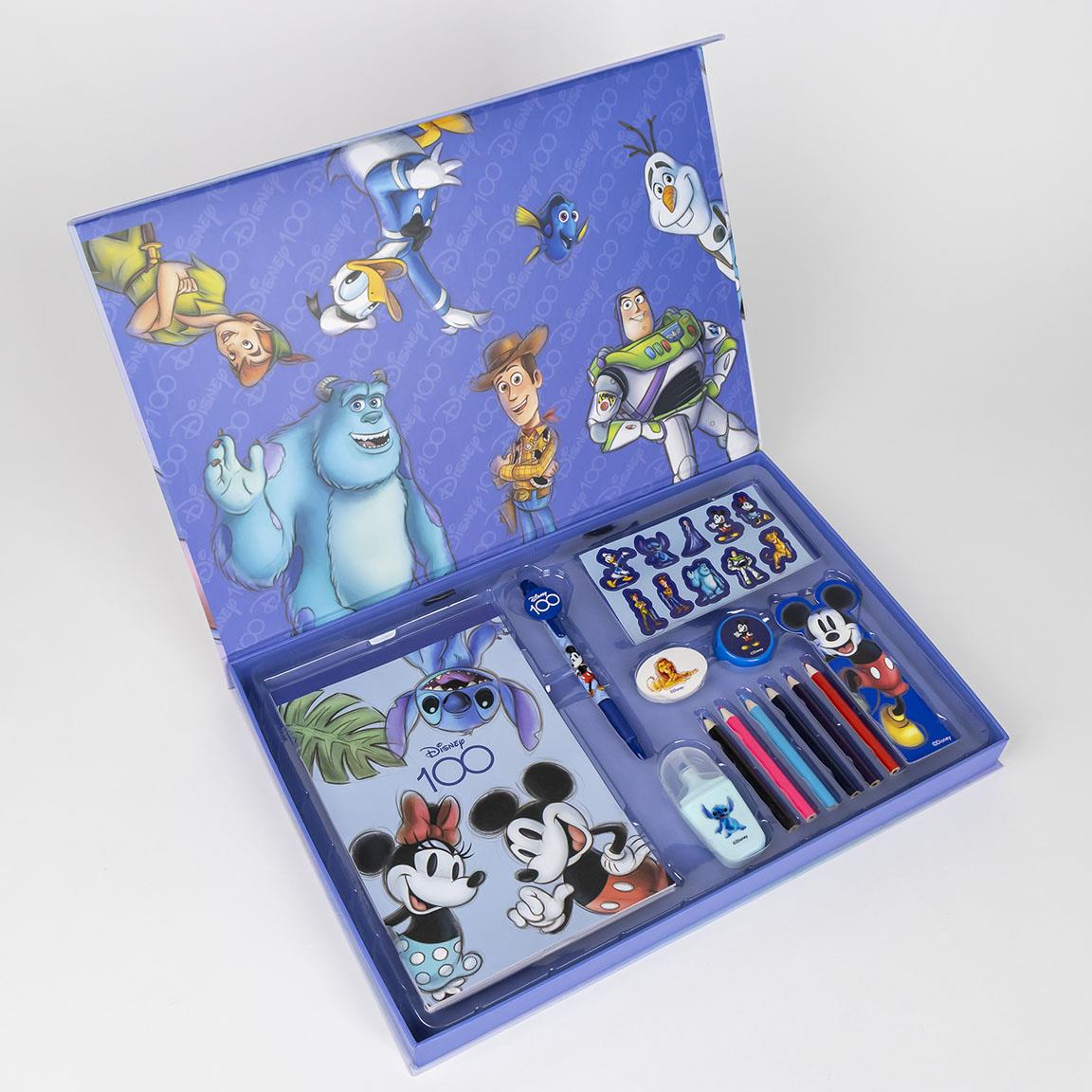 SET DE PAPELERIA DISNEY 100