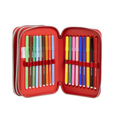 PLUMIER CON ACCESORIOS GIOTTO SPIDERMAN