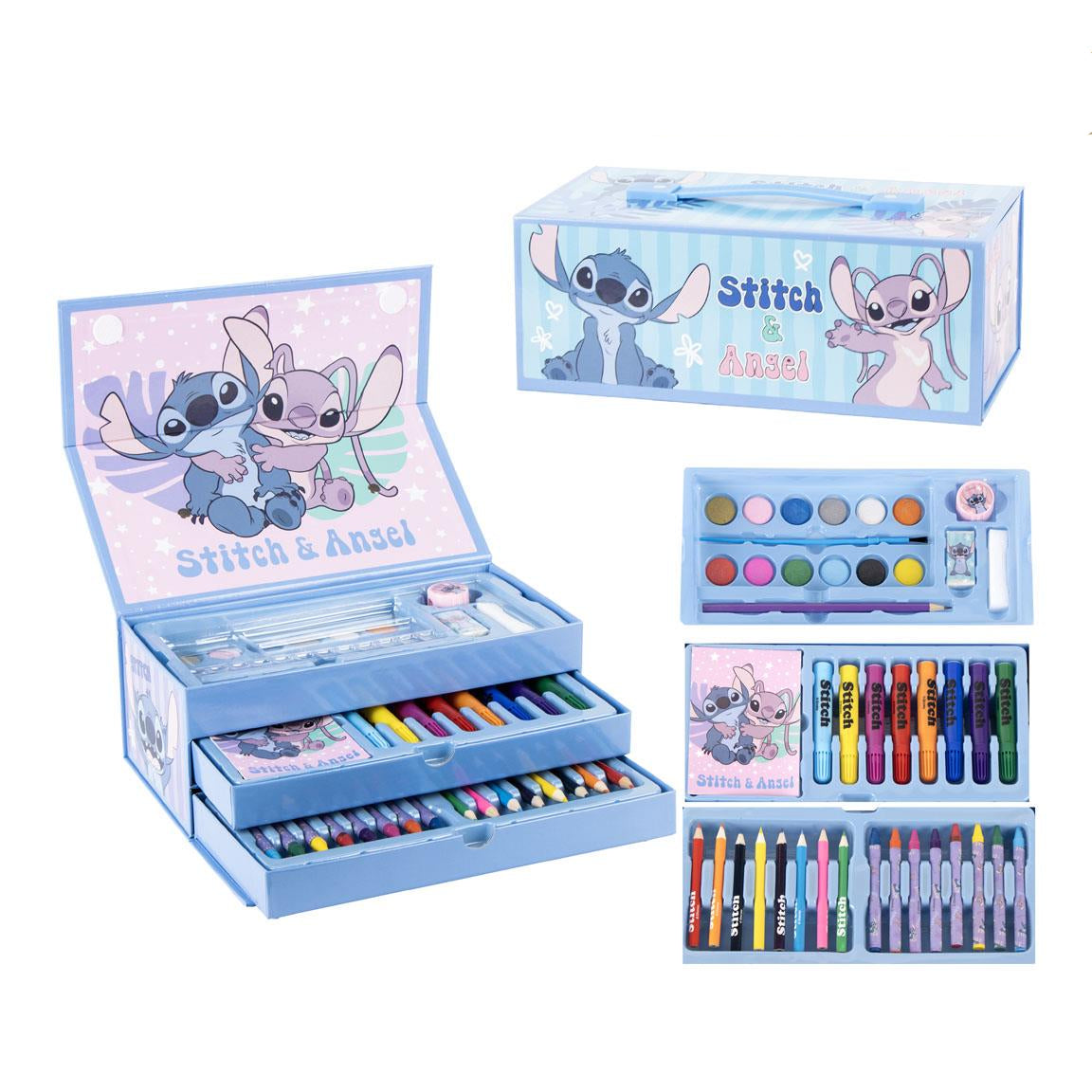 SET COLOREABLE MALETIN STITCH