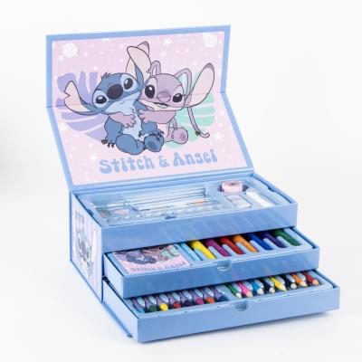 SET COLOREABLE MALETÍN STITCH