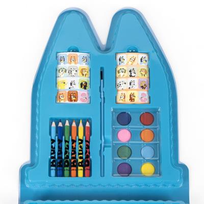 SET PAPELERÍA COLOREABLE CAJA BLUEY