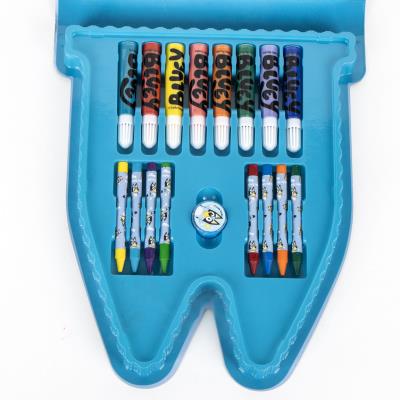 SET PAPELERÍA COLOREABLE CAJA BLUEY