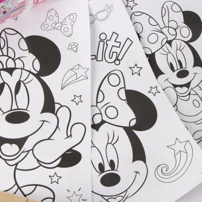 SET PAPELERÍA COLOREABLE MINNIE
