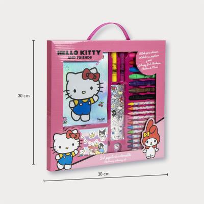 SET COLOREABLE DISPLAY HELLO KITTY