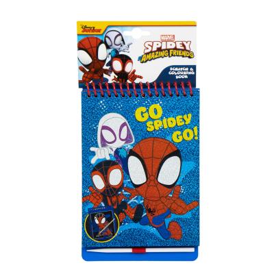 SET DE PAPELERÍA SCRATCH BOOK SPIDEY