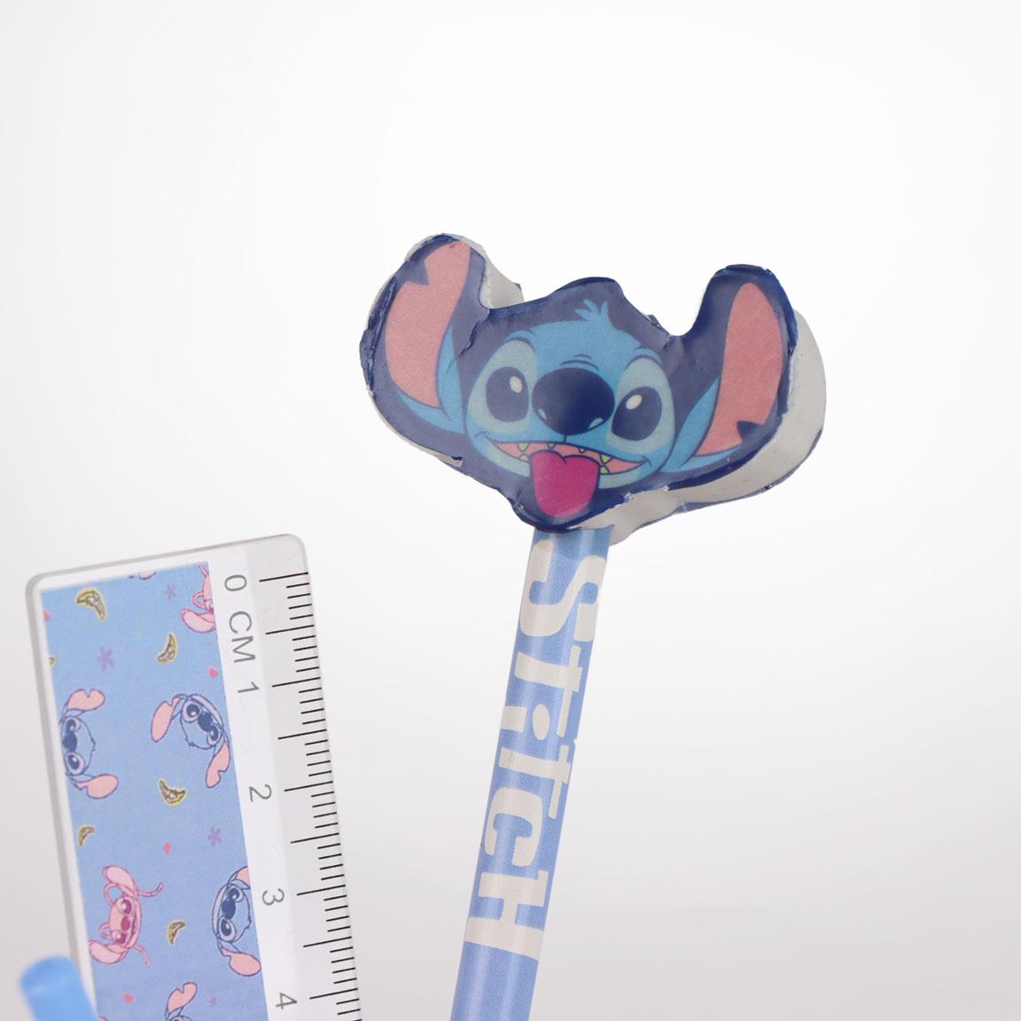 SET DE PAPELERIA PORTALAPICES STITCH
