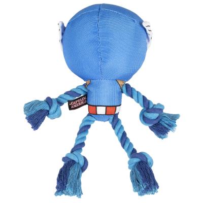 JUGUETE PARA PERRO CUERDA AVENGERS CAPITAN AMERICA