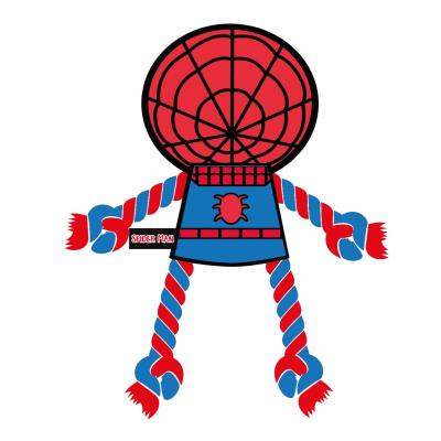 JUGUETE PARA PERRO CUERDA SPIDERMAN
