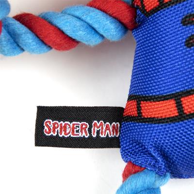 JUGUETE PARA PERRO CUERDA SPIDERMAN