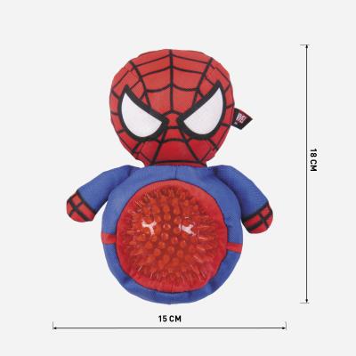 JUGUETE PARA PERRO PELOTA SPIDERMAN