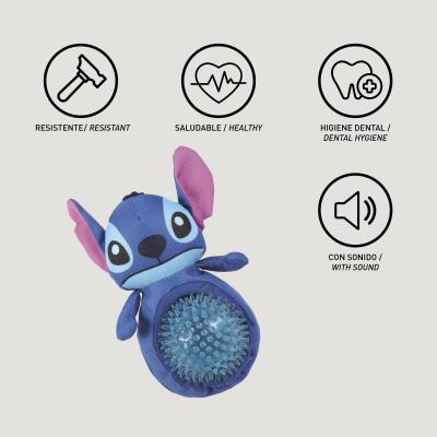 JUGUETE PARA PERRO PELOTA STITCH