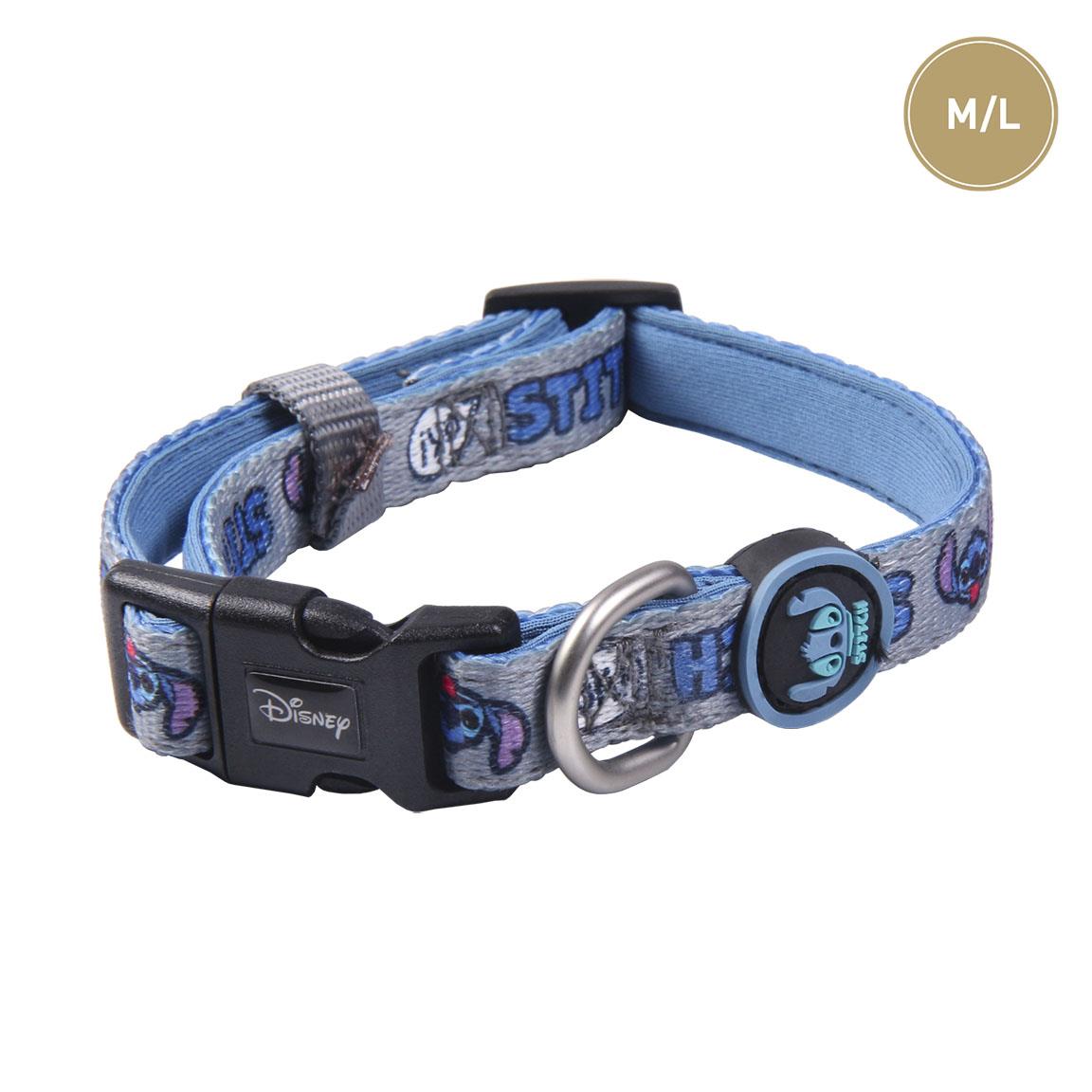 COLLAR PARA PERROS M/L STITCH