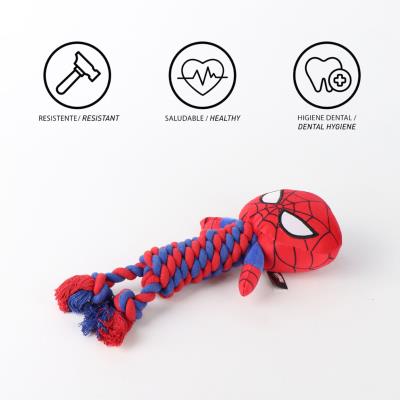 MORDEDOR PARA PERRO CUERDA SPIDERMAN