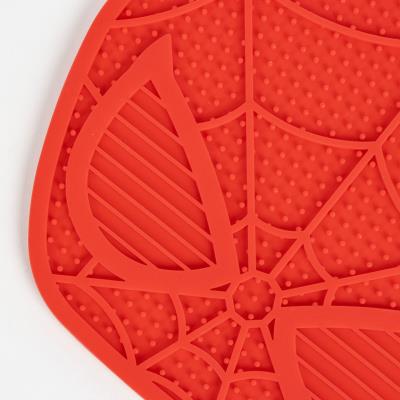 COMEDERO PARA PERRO SILICONA SPIDERMAN