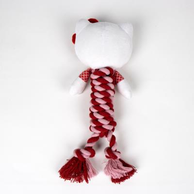 MORDEDOR PARA PERRO CUERDA HELLO KITTY