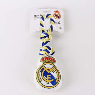 JUGUETE PARA PERRO CUERDA REAL MADRID