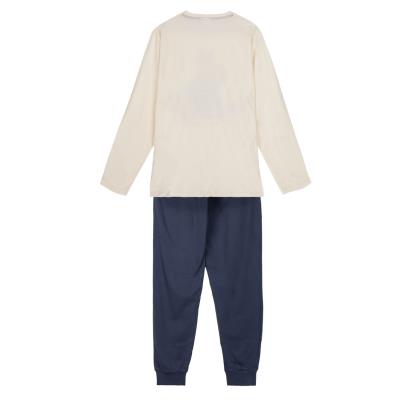 PIJAMA LARGO SINGLE JERSEY WARNER 100