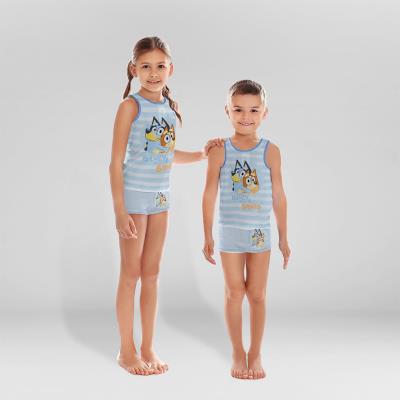 PIJAMA TIRANTES SINGLE JERSEY NECESER BLUEY