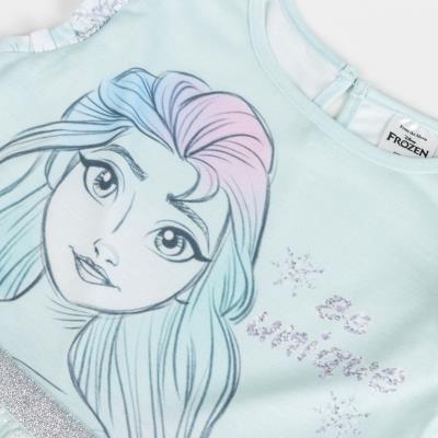 VESTIDO SINGLE JERSEY FANTASIA FROZEN