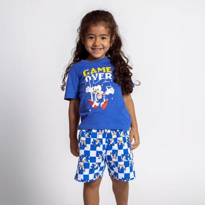 PIJAMA CORTO SINGLE JERSEY SONIC