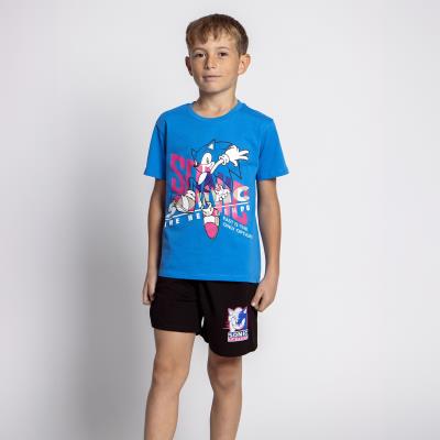 PIJAMA CORTO SINGLE JERSEY SONIC