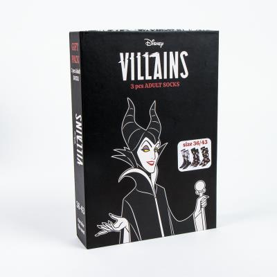 PACK CALCETINES 3 PIEZAS DISNEY VILLANAS