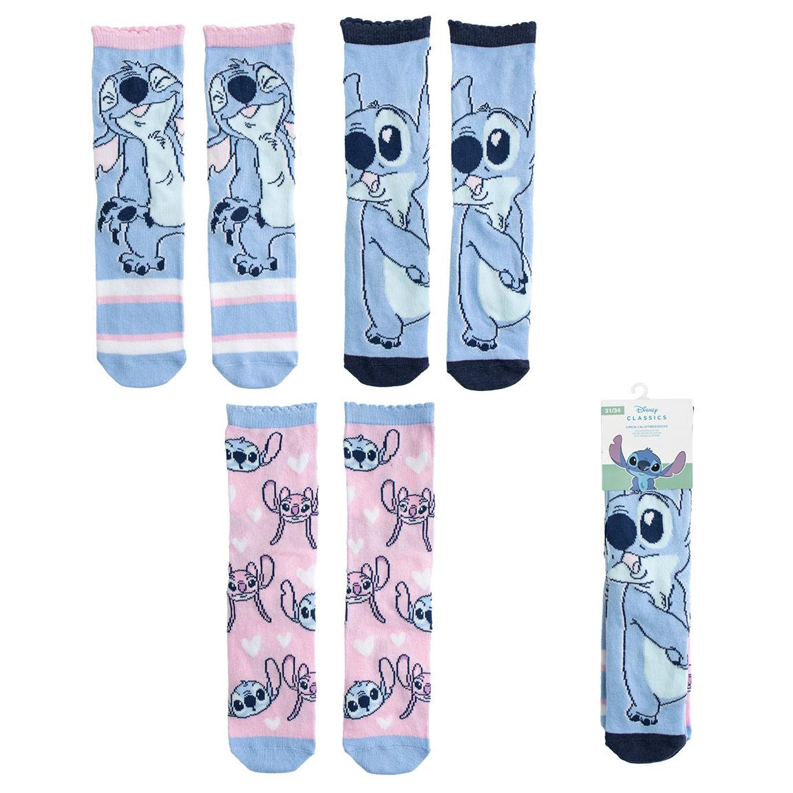 PACK CALCETINES 3 PIEZAS STITCH