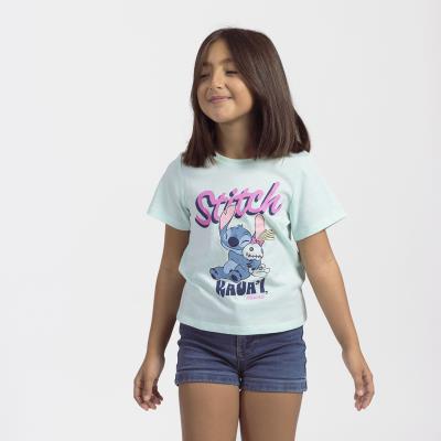 CAMISETA CORTA SINGLE JERSEY STITCH