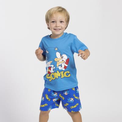 PIJAMA CORTO SINGLE JERSEY SONIC