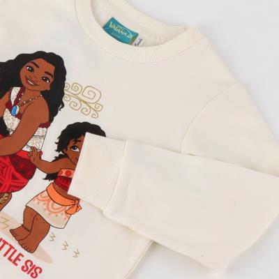SUDADERA COTTON BRUSHED MOANA