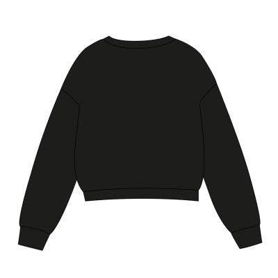 SUDADERA COTTON BRUSHED HELLO KITTY KUROMI