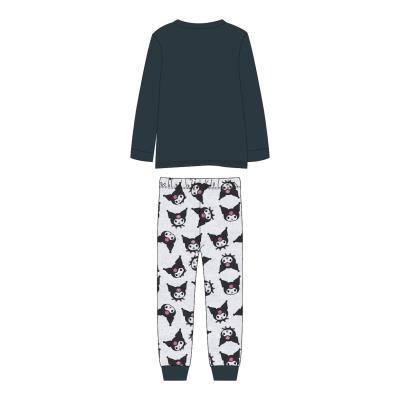 PIJAMA LARGO SINGLE JERSEY HELLO KITTY KUROMI