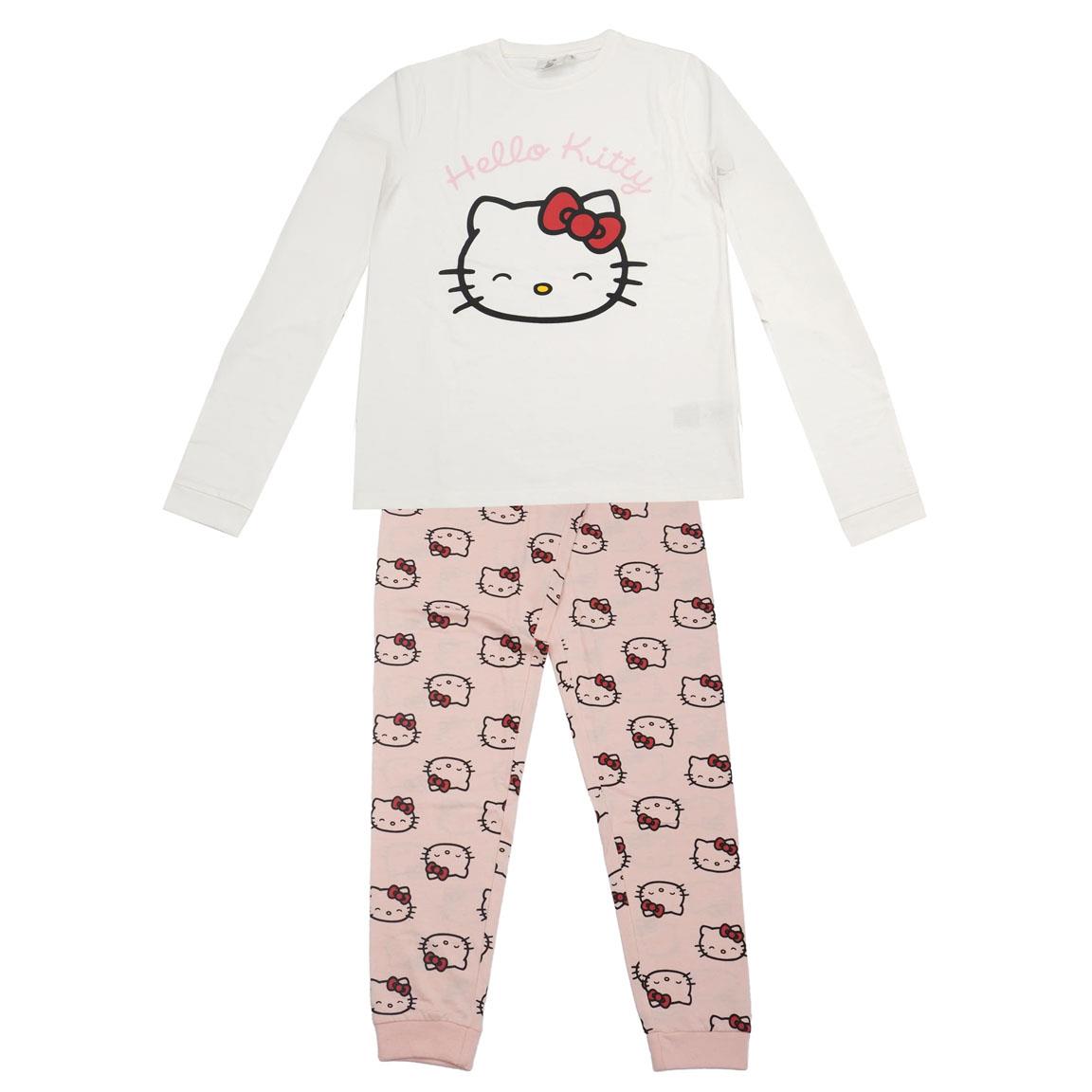 PIJAMA LARGO SINGLE JERSEY HELLO KITTY