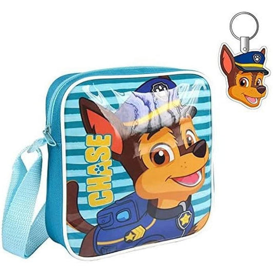 BANDOLERA AJUSTABLE CON LLAVERO PAW PATROL