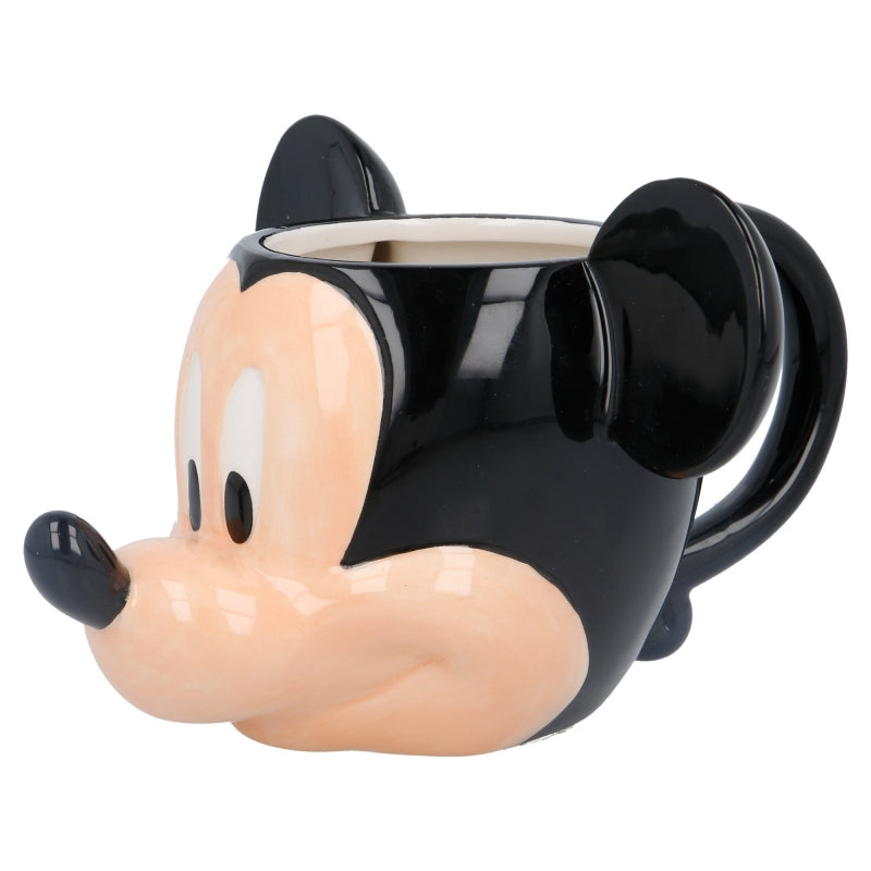 TAZA CERAMICA 3D 360 ML CABEZA MICKEY