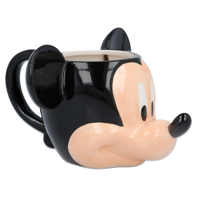 TAZA CERAMICA 3D 360 ML CABEZA MICKEY