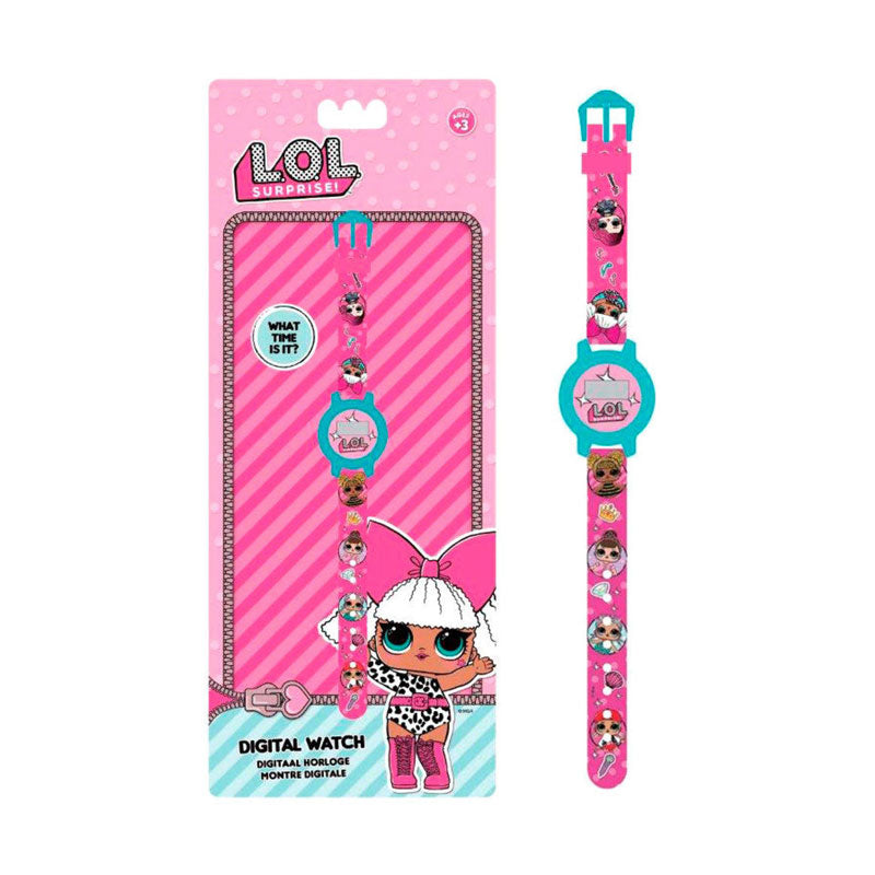 RELOJ DIGITAL LOL SURPRISE