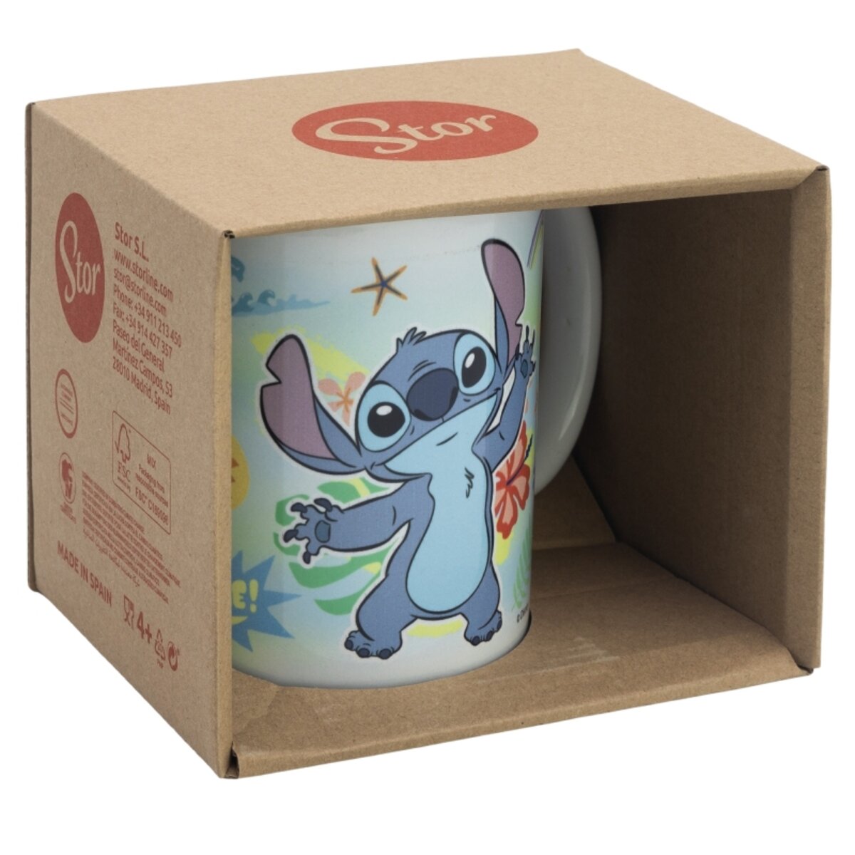 ILUSION TAZA CERAMICA 325 ML STITCH