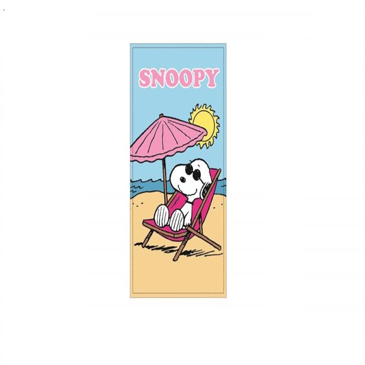 TOALLA  MICROFIBRA SNOOPY