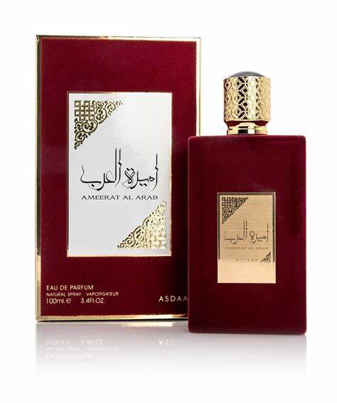 PERFUME PRINCESAS DE ARABIA - AMEERAT AL ARAB PRIVADO ROJO LATTAFA