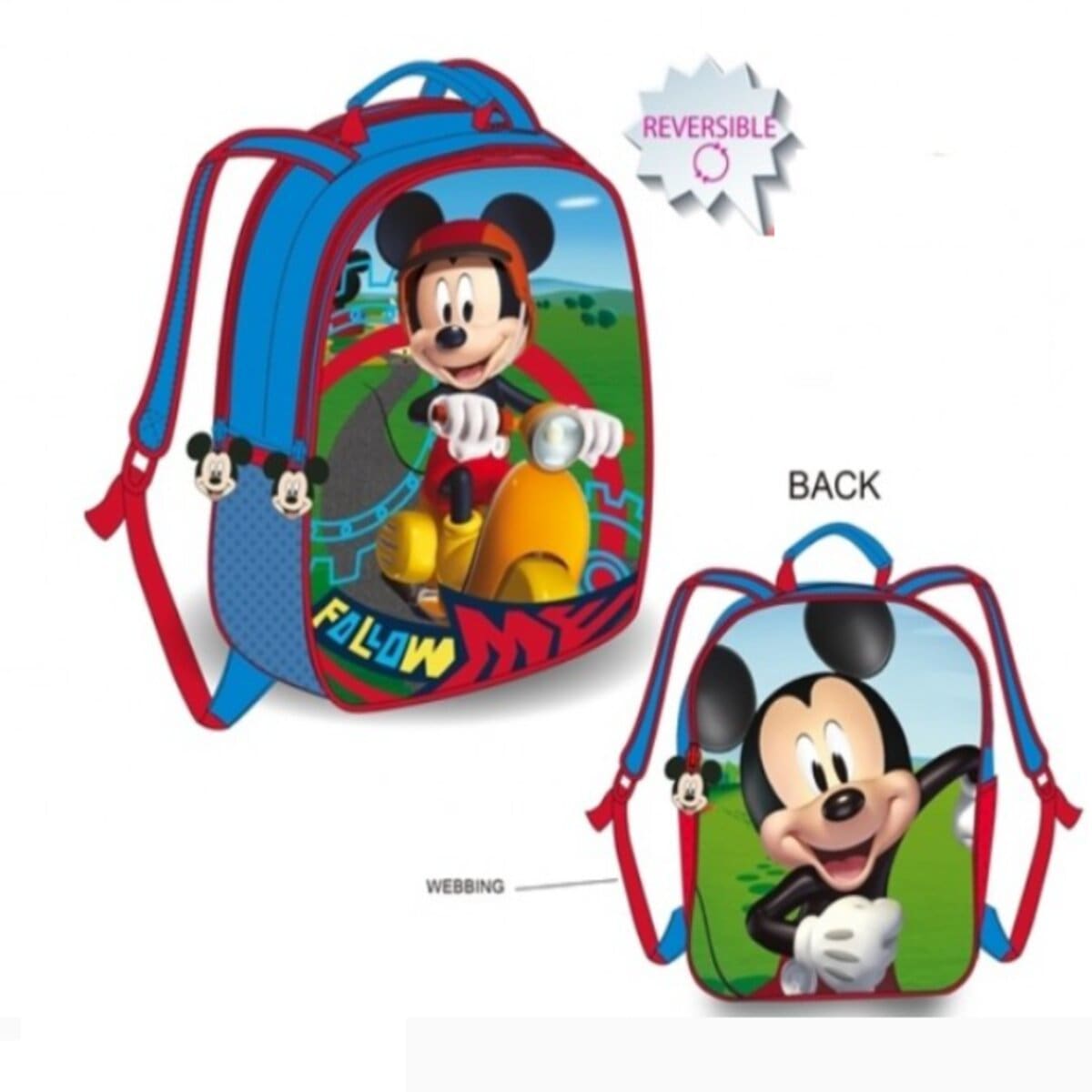 MOCHILA REVERSIBLE MICKEY