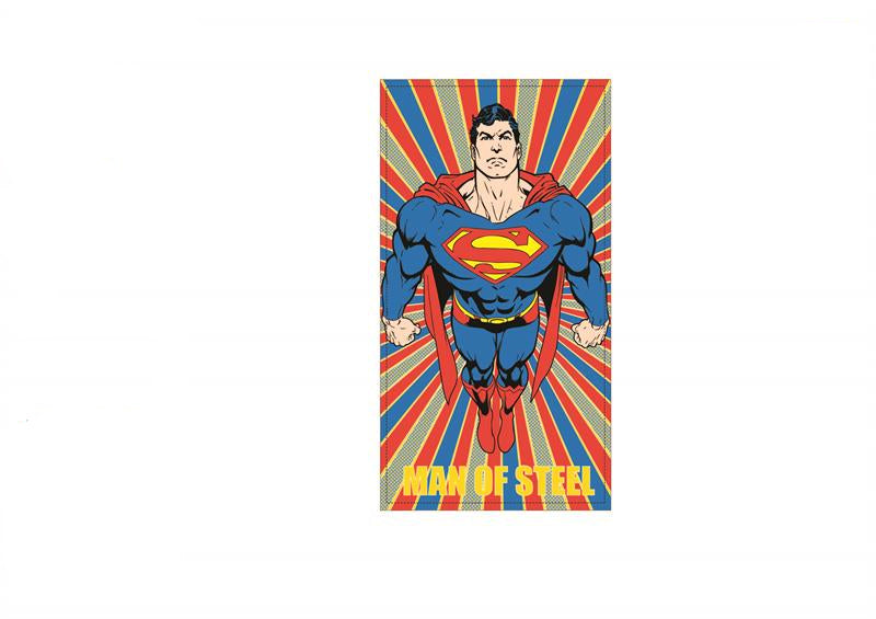 TOALLA PLAYA MICROFIBRA SUPERMAN