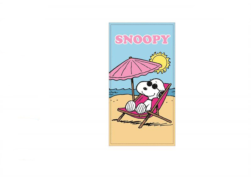 TOALLA PLAYA MICROFIBRA SNOOPY