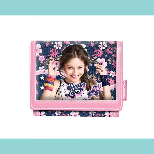 A - BILLETERO VELCRO SOY LUNA SUPERLIKE DISNEY - ILUSION SHOP